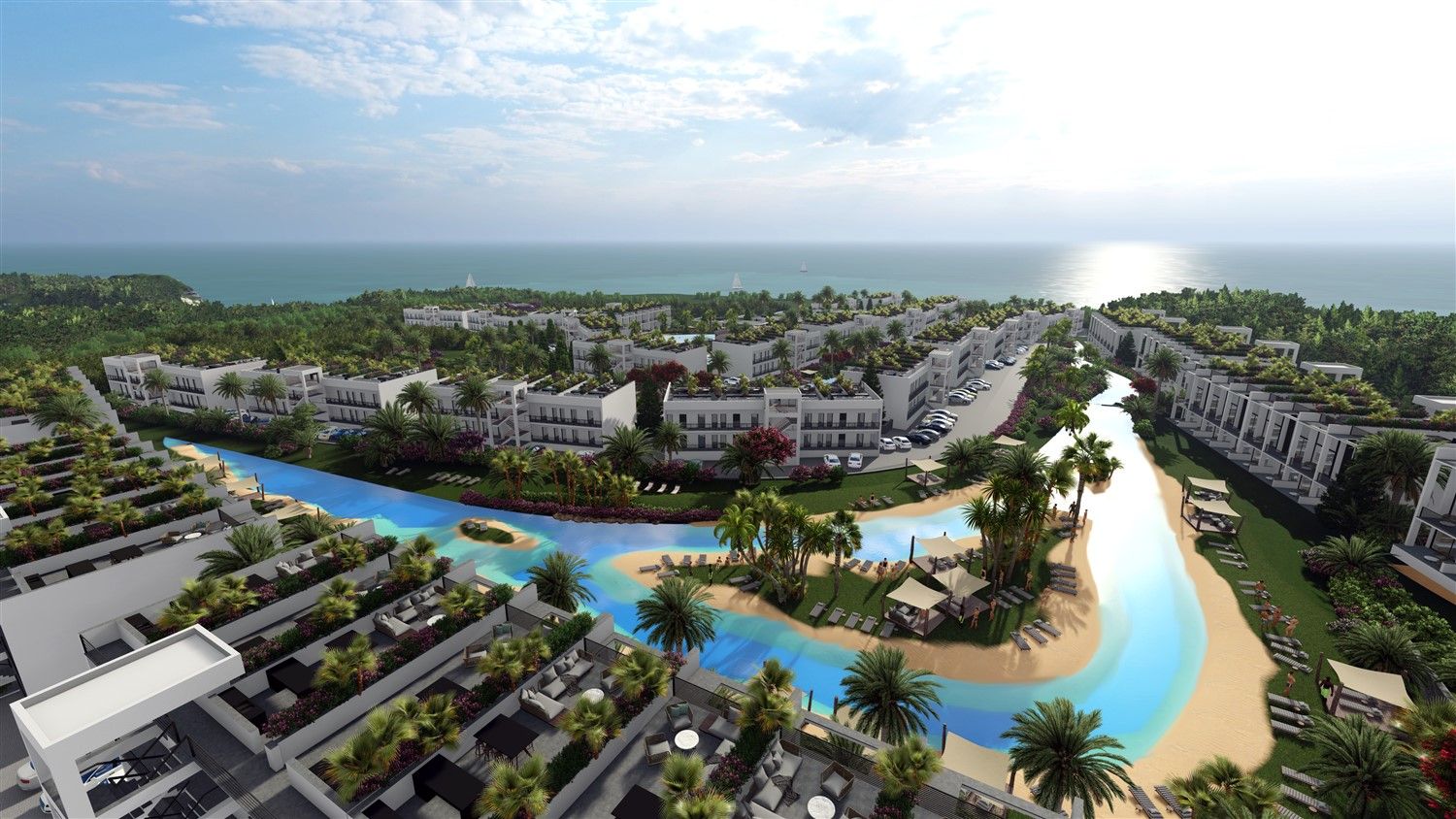 The largest coastal residential project in Gazimagusa, North Cyprus 