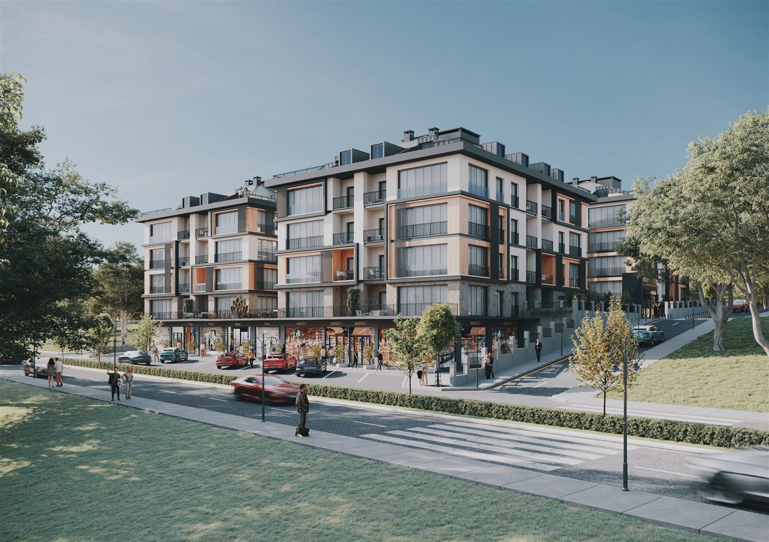 New apartments near the sea and city center in Istanbul