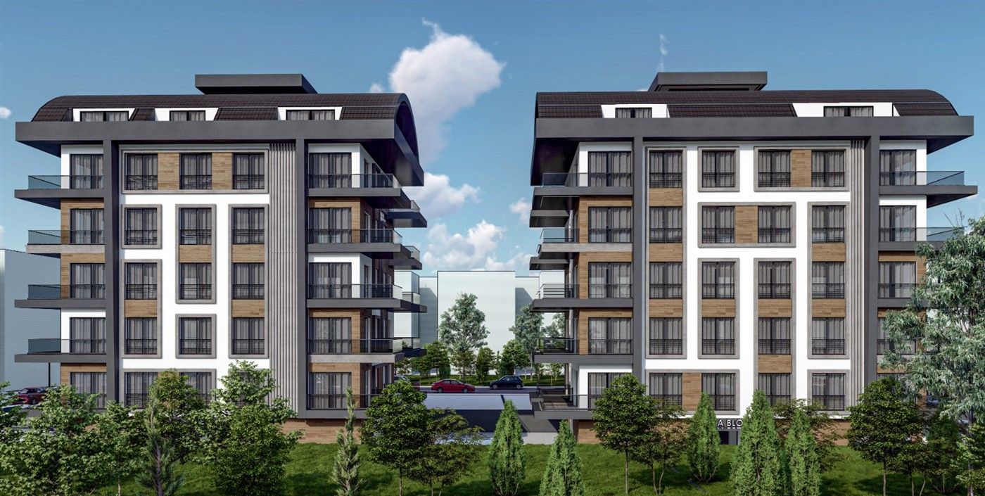Project in the central part of popular Alanya district, Mahmutlar