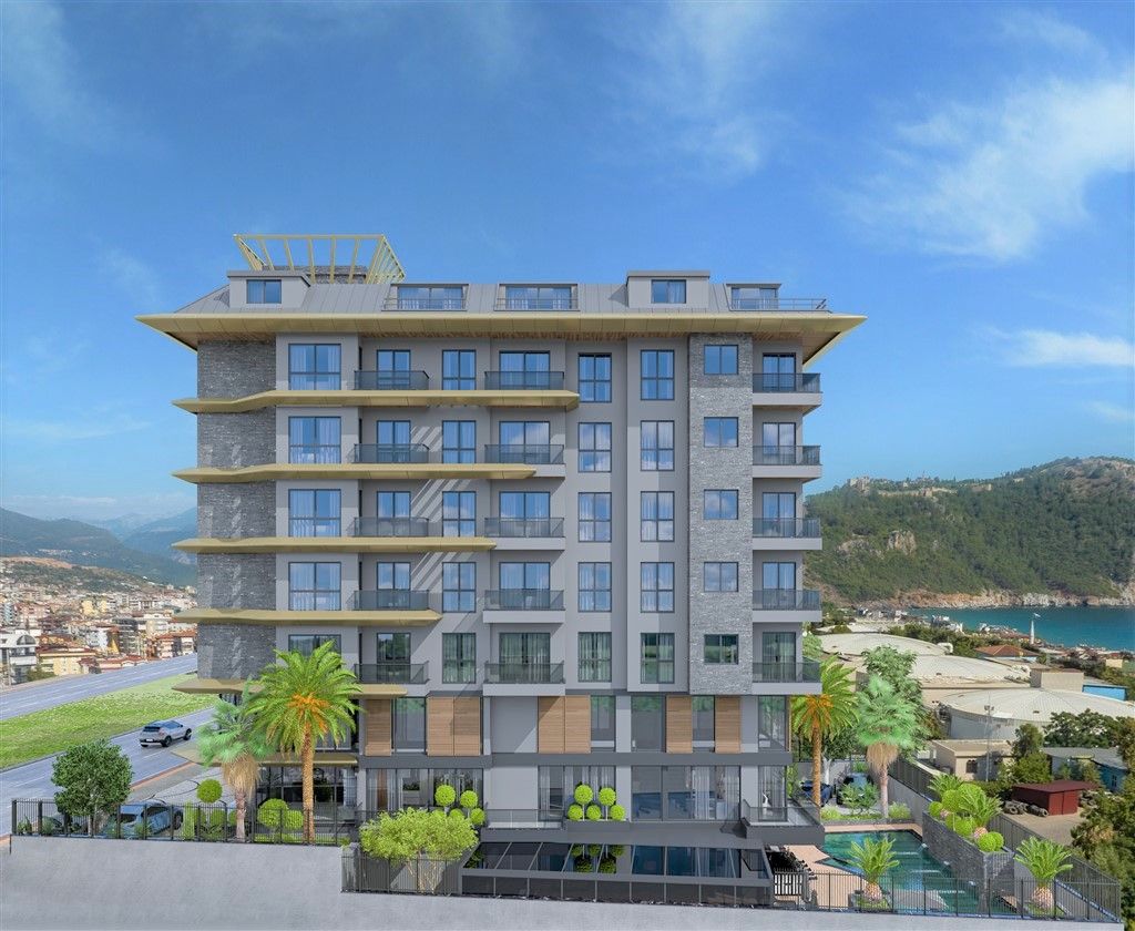 New apartments in the center of Alanya