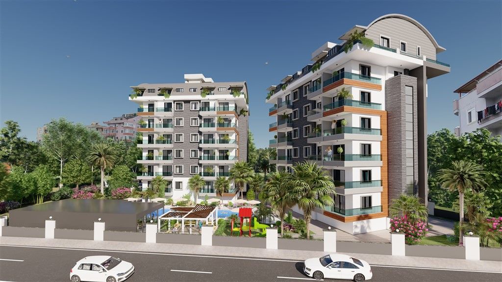 Apartments under construction in Gazipasa