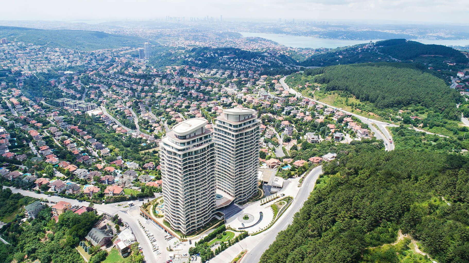 Spacious apartments in a luxury complex - Beykoz district, Istanbul