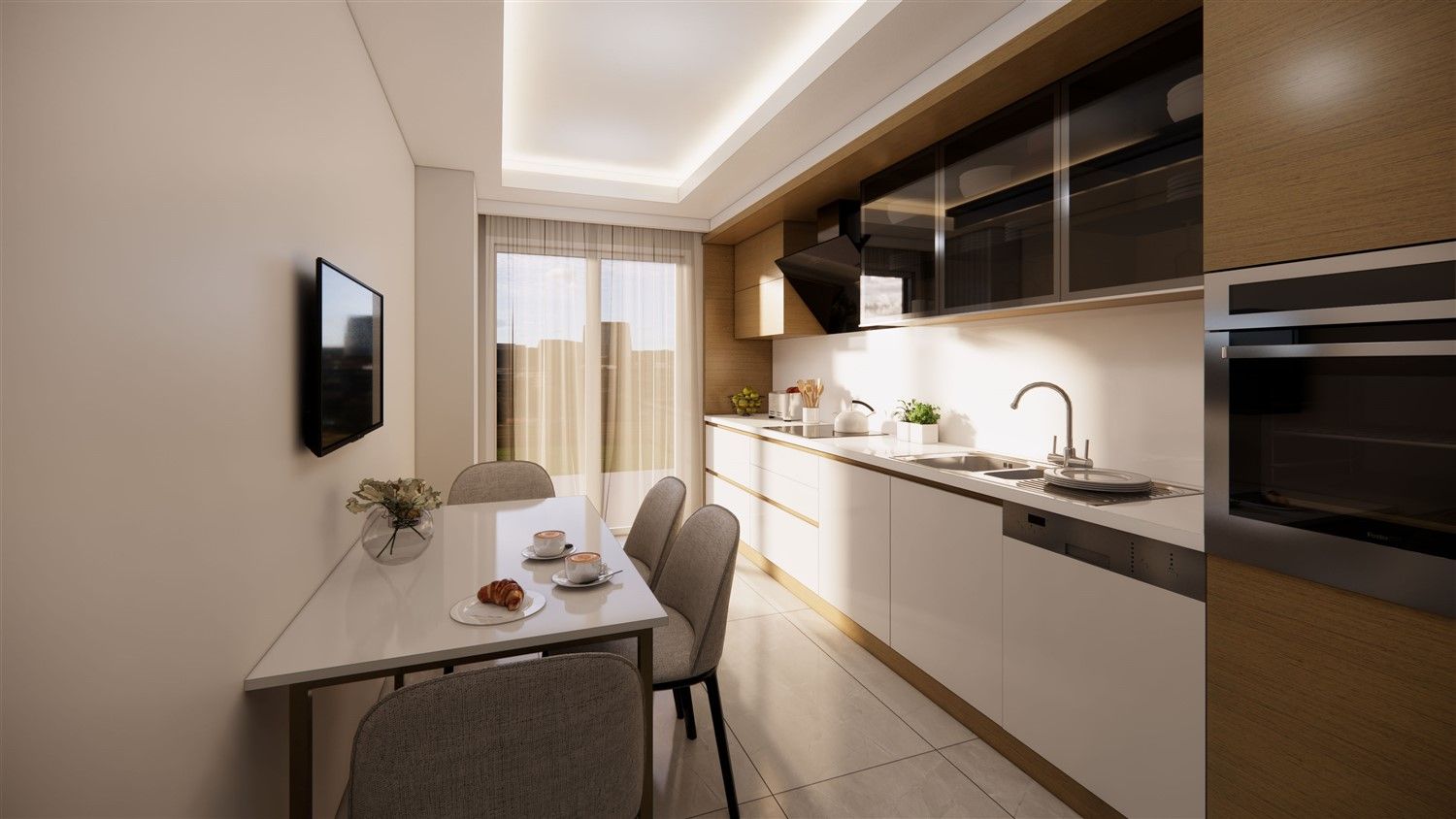 Spacious 3+1 apartments in Bagcilar district - Istanbul