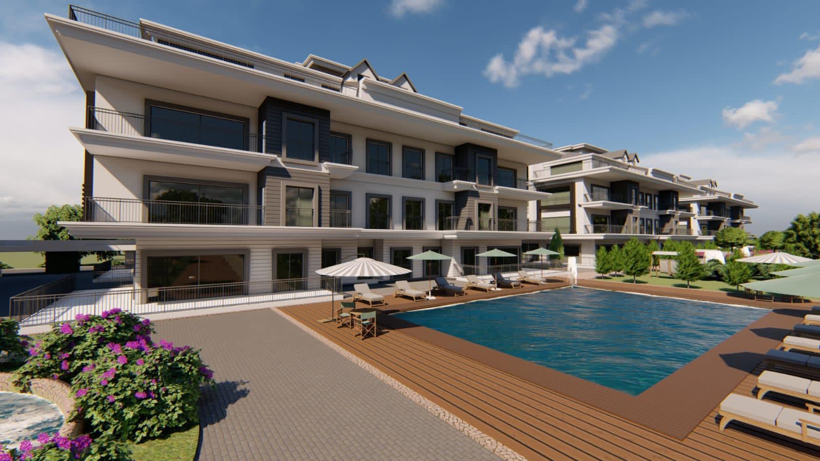 New apartments in one of the best coastal projects in Istanbul