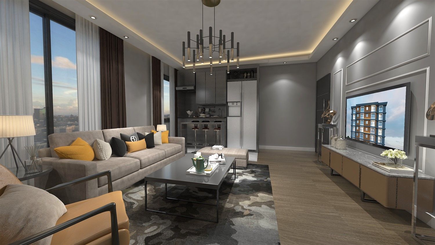 New apartments in Istanbul