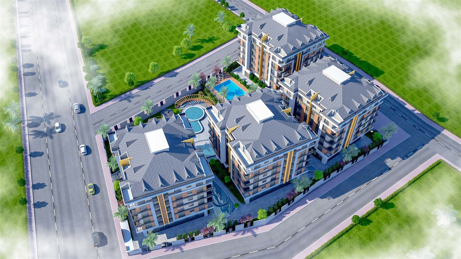 Apartments in a boutique complex - popular Beylikduzu district