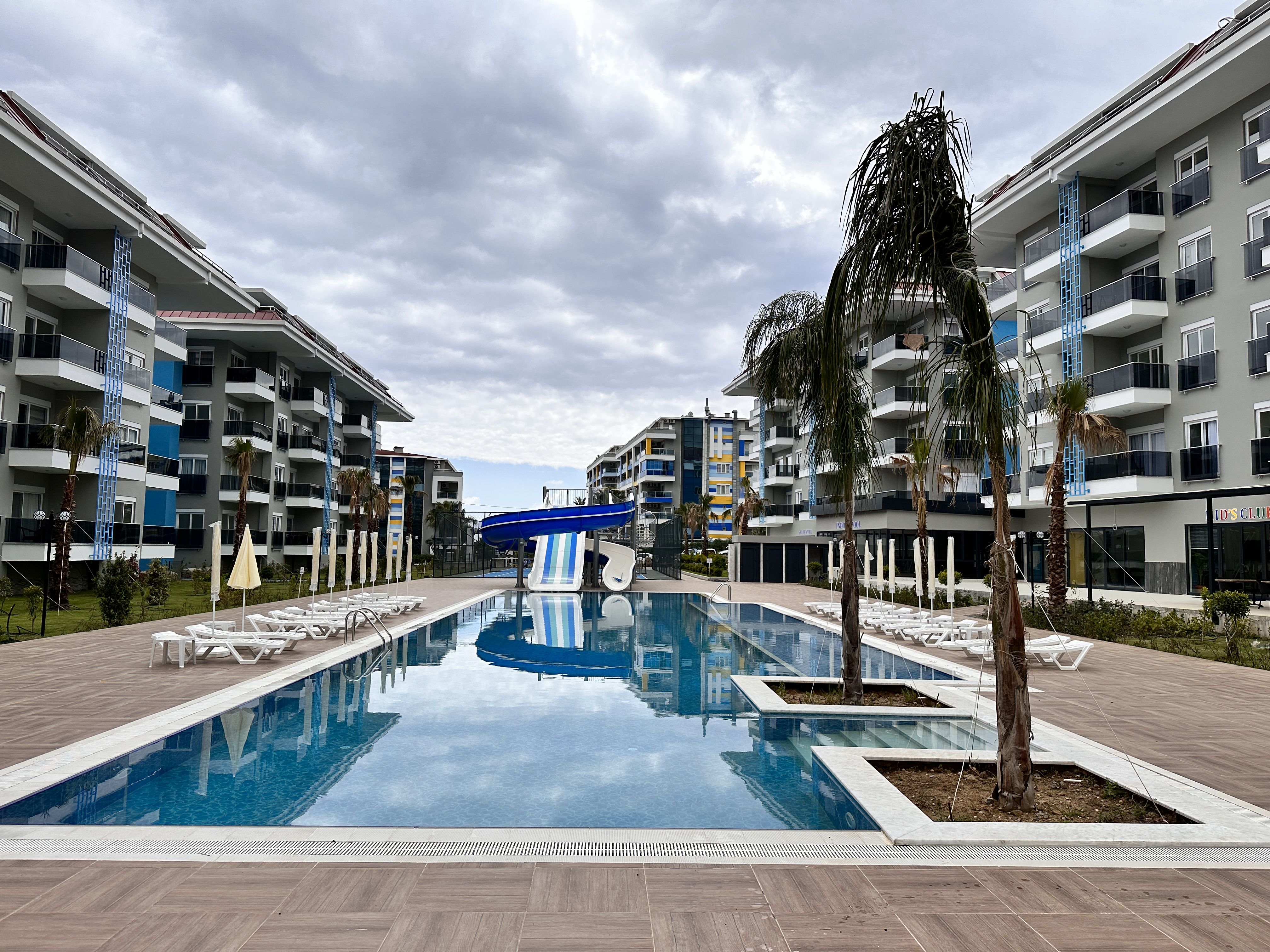 Apartment 1+1 in new residential complex - Alanya, Kestel