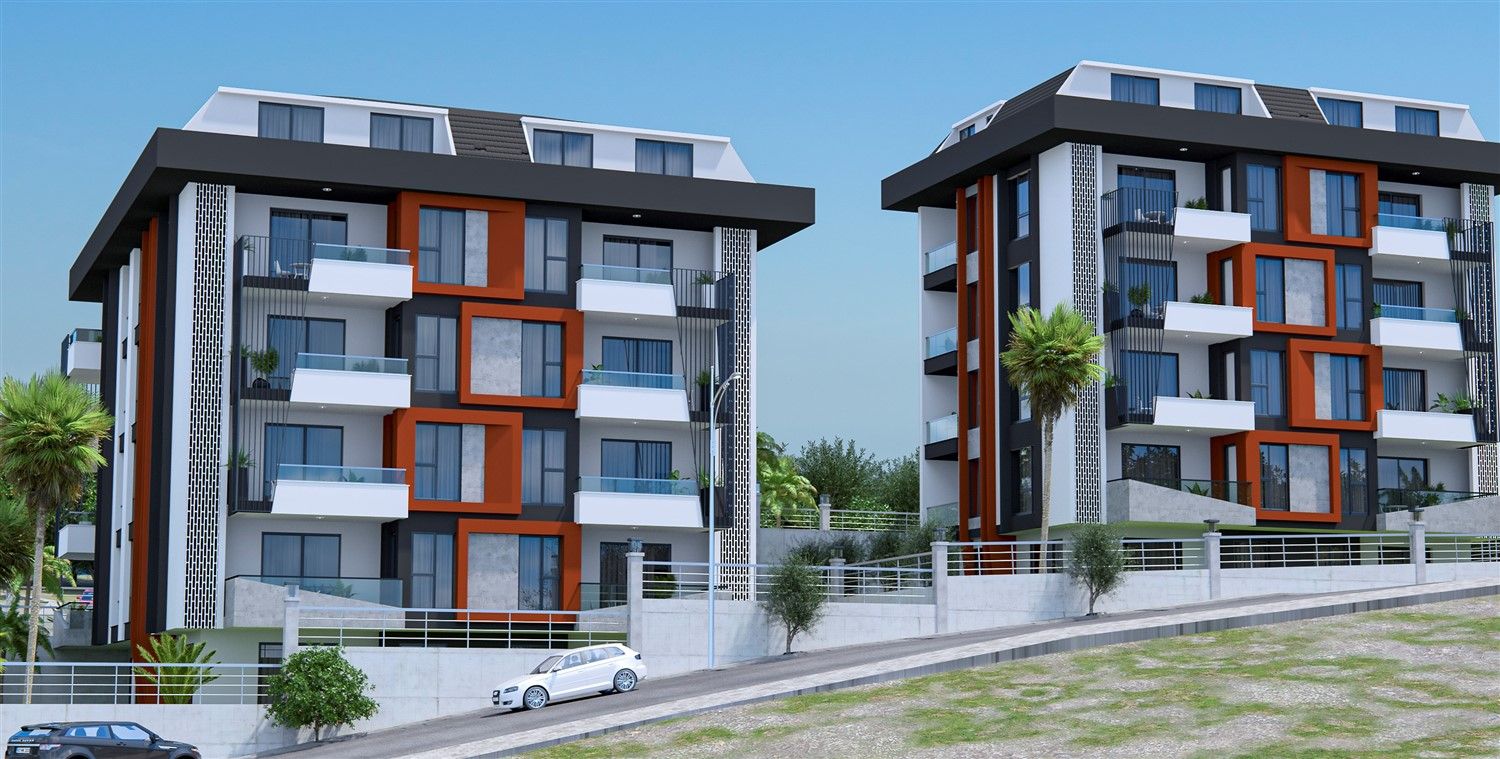 New project with great location in the center of Alanya