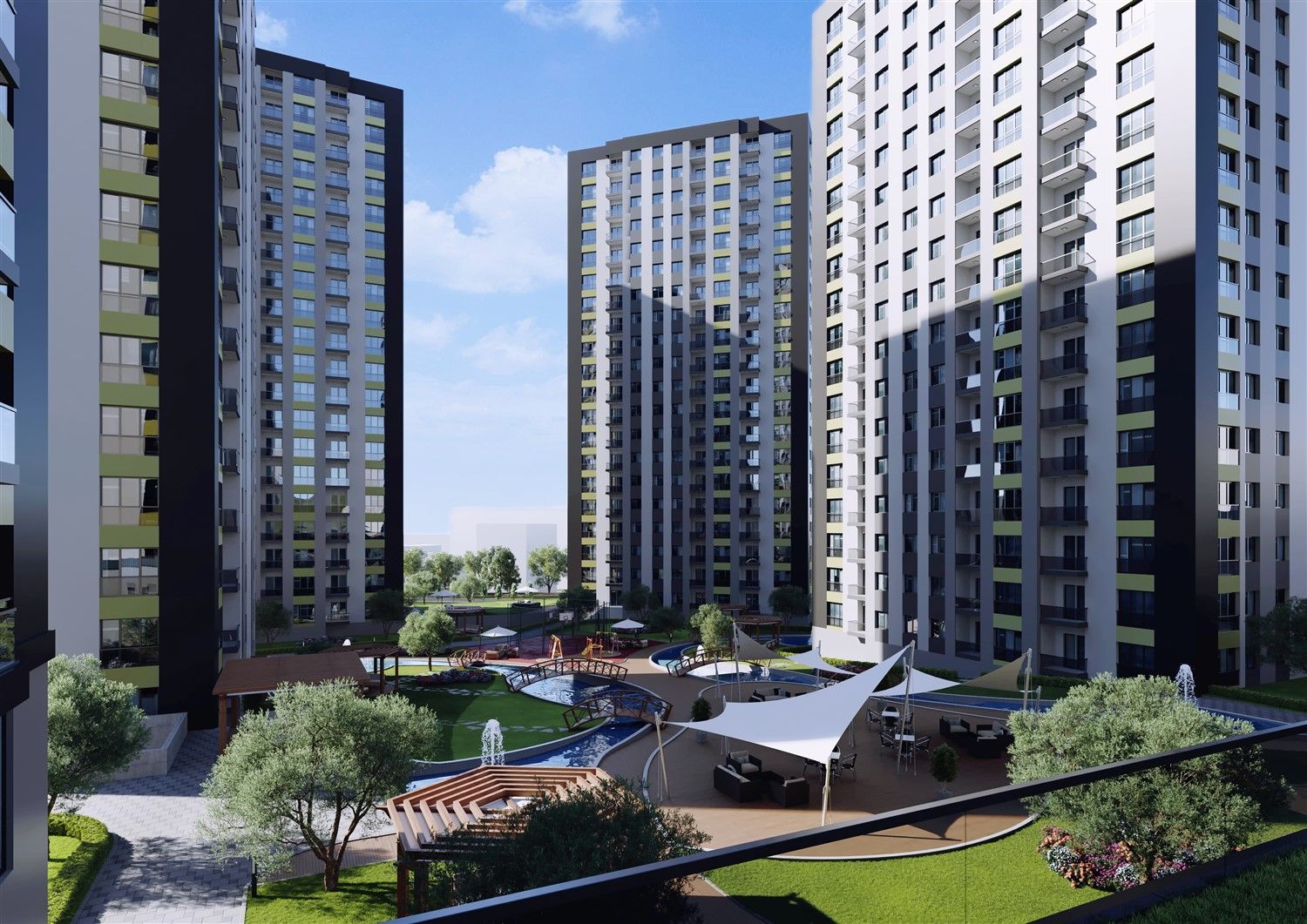 Residential complex in investment attractive district of Istanbul - Bagcilar