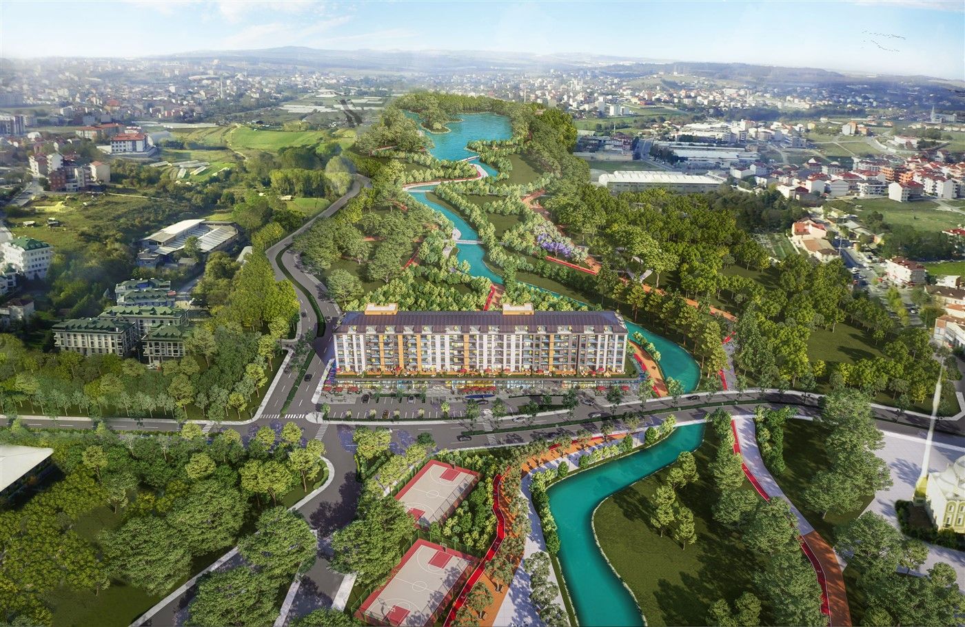 Large-scale project near the national park - Istanbul