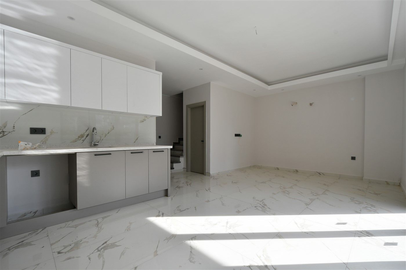 Garden duplexes 2+1 in new building - Alanya, Oba district