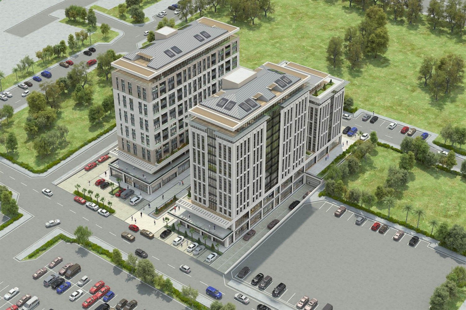 New apartments in residential complex - Beylikduzu district, Istanbul