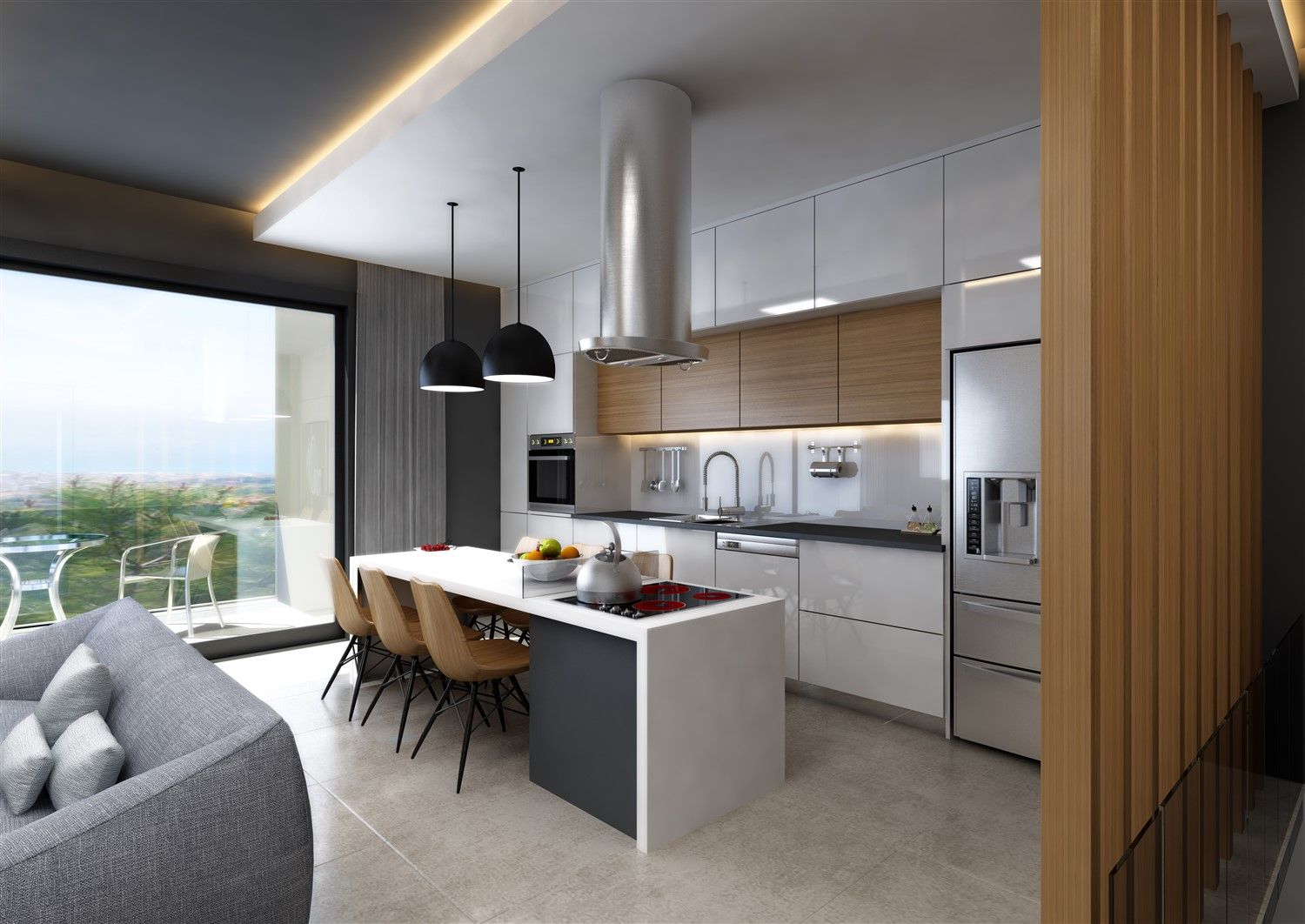 Luxury Project in a beautiful place in Alanya - Tepe district