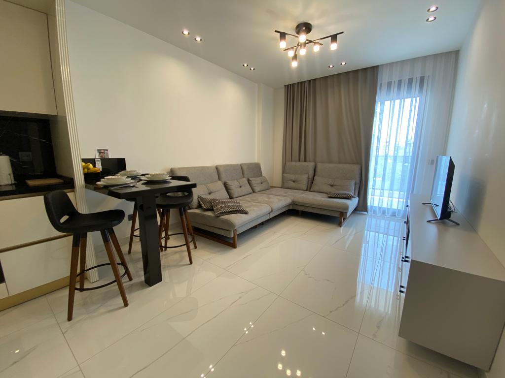 Furnished apartment 1+1 in new complex