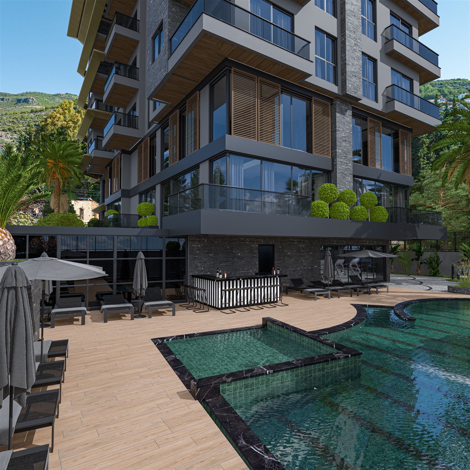 New project in the most attractive location - Cleopatra Beach