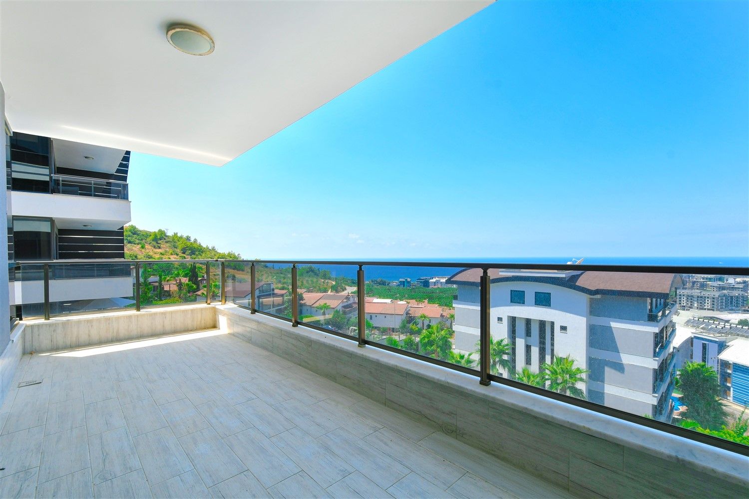 Apartment with a view,  2+1 with furniture, in the Kargicak area - Alanya