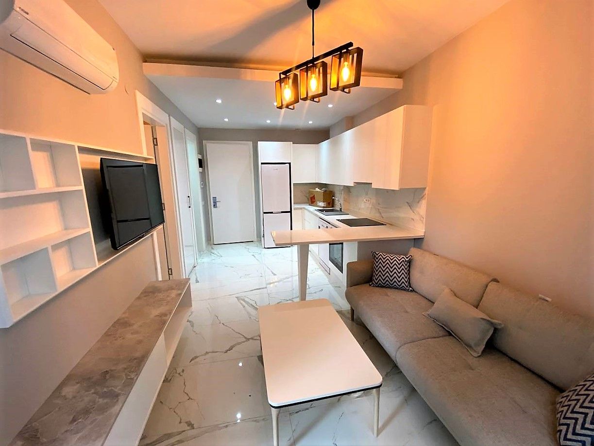 New apartment 1+1 in the center of Alanya city