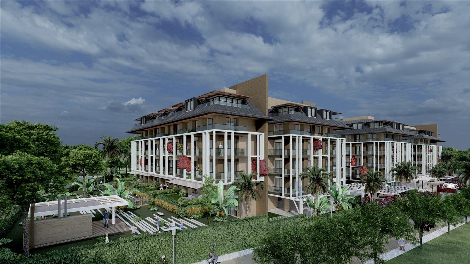 New modern project in Oba - Alanya