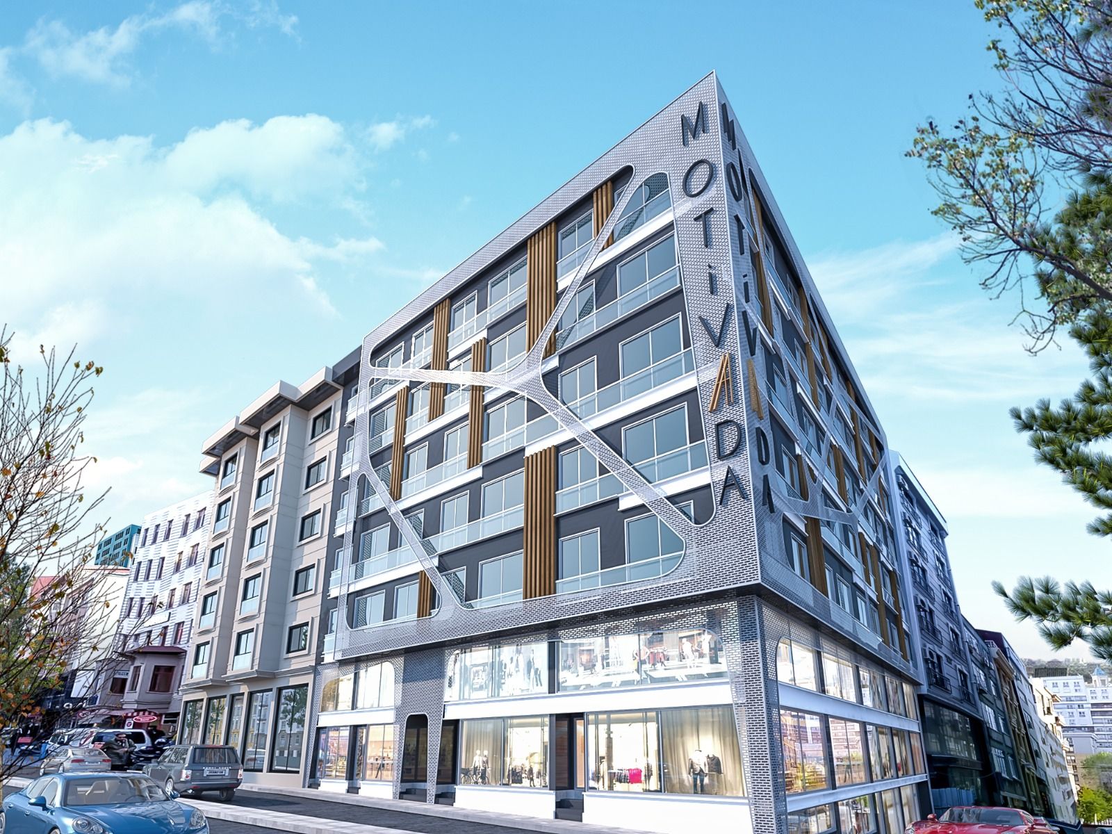 New apartments in Bomonti district, close to Taksim Square