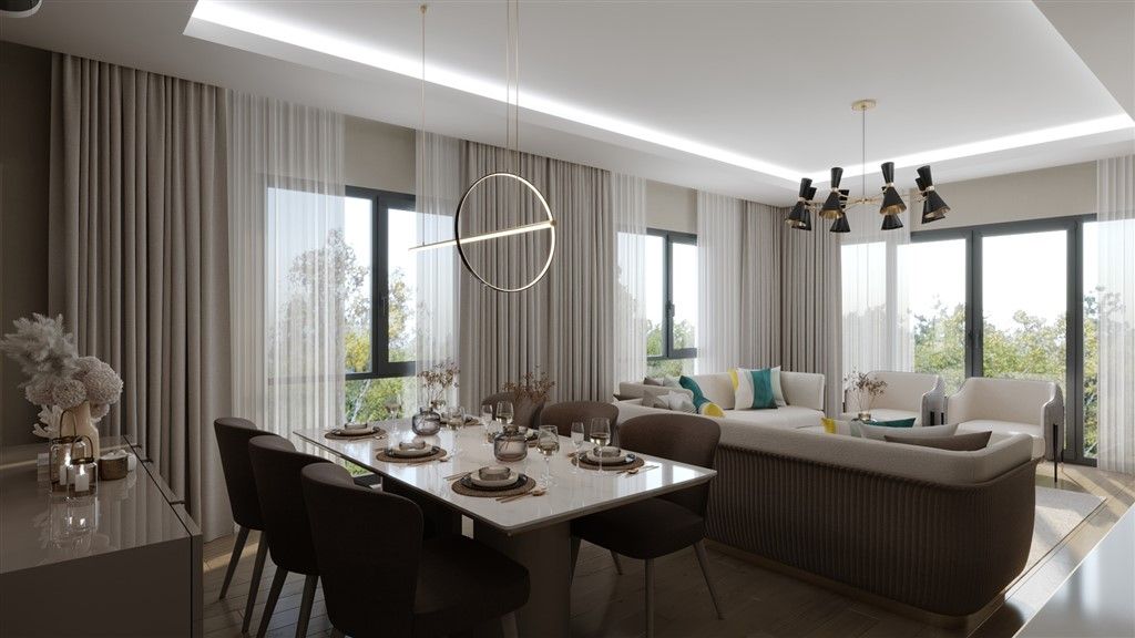 Ready for living apartments in Avcilar district - Istanbul