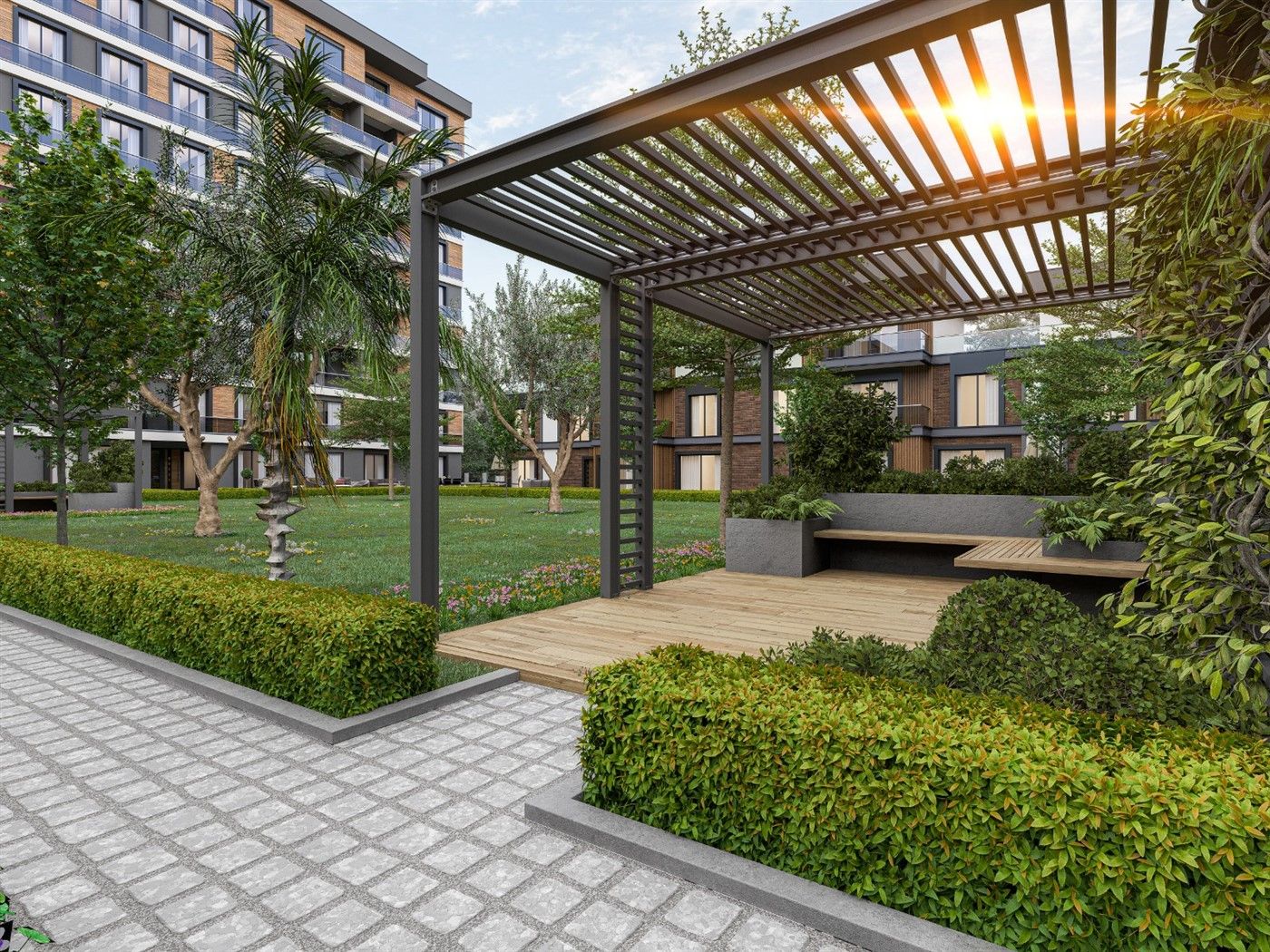 New residential complex with all amenities in the beautiful Pendik district