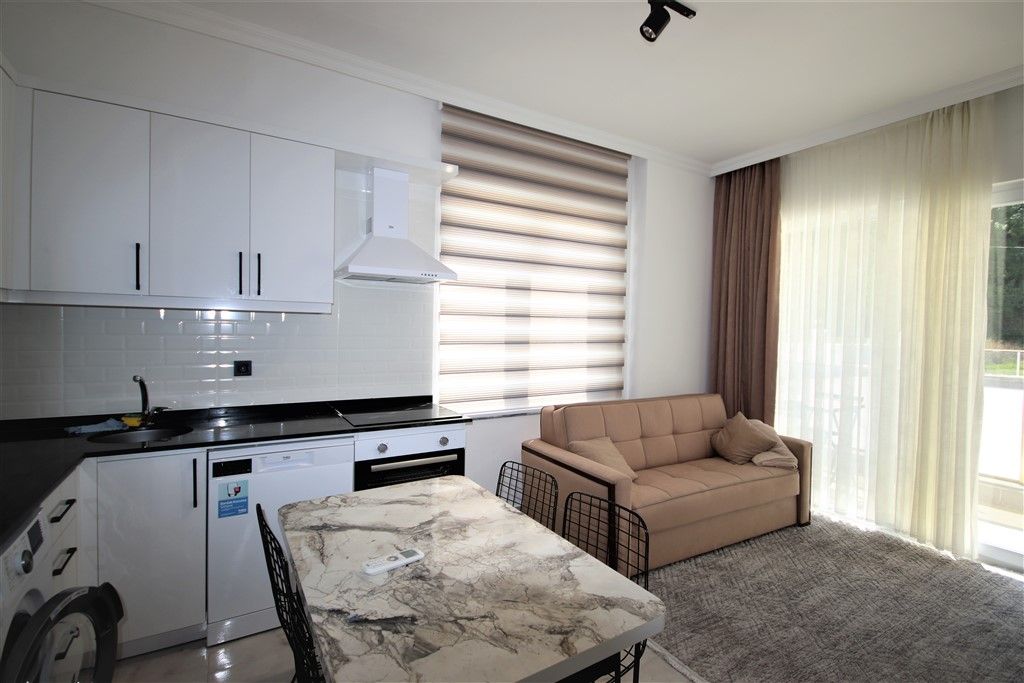 Furnished 1 bedroom apartment - Avsallar district, Alanya