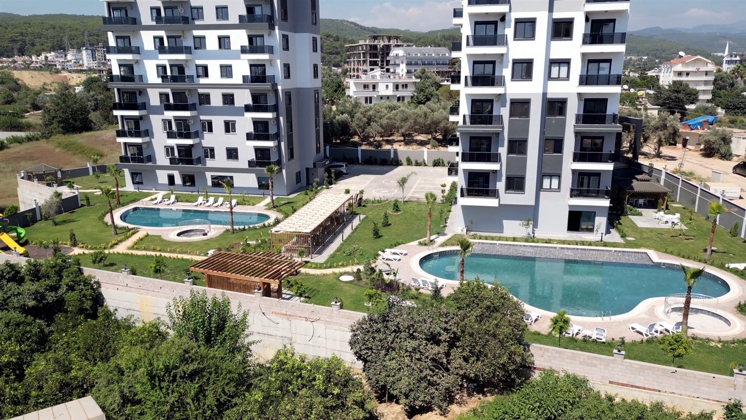 New apartment 1+1 in Avsallar - new residential complex