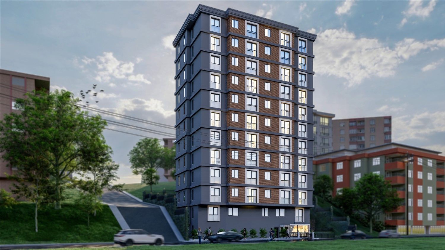 New apartments in Istanbul