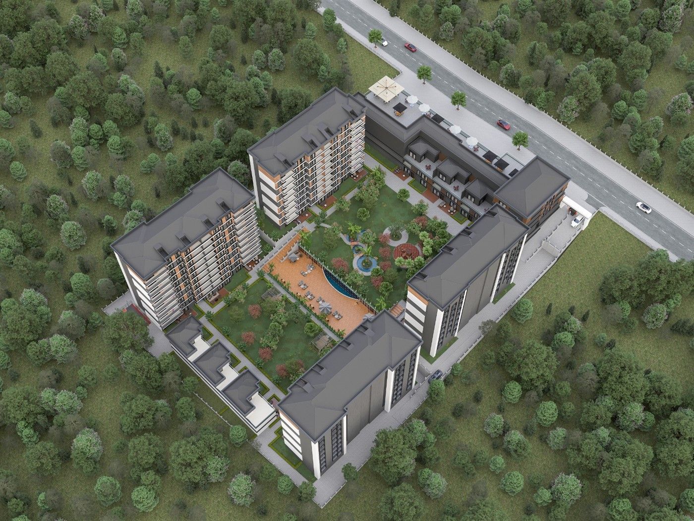 New residential complex with all amenities in the beautiful Pendik district