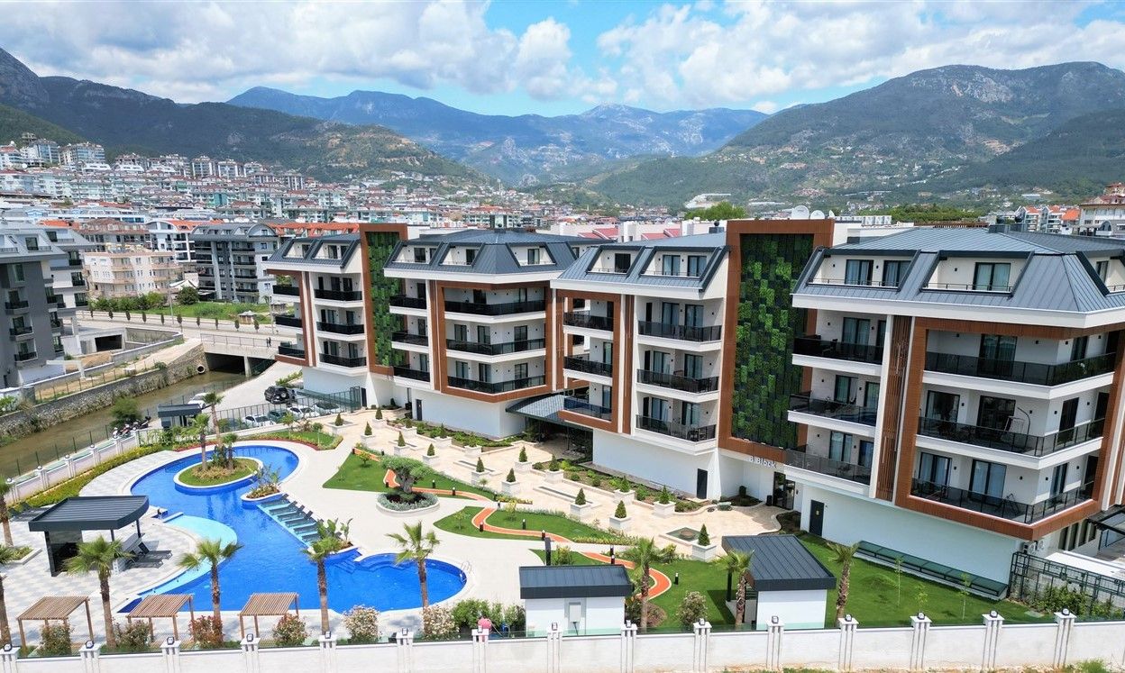 Stylish furnished apartment 2+1 in Oba district, Alanya
