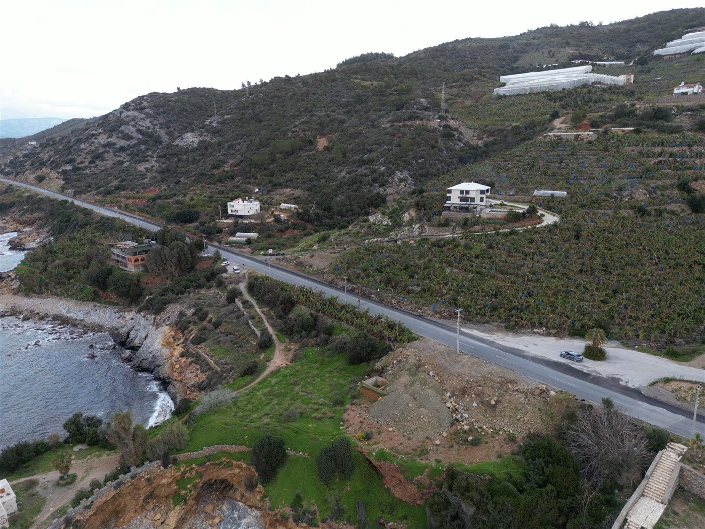 Plot of land on the Mediterranean coast