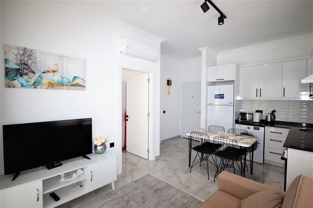 Furnished 1 bedroom apartment - Avsallar district, Alanya
