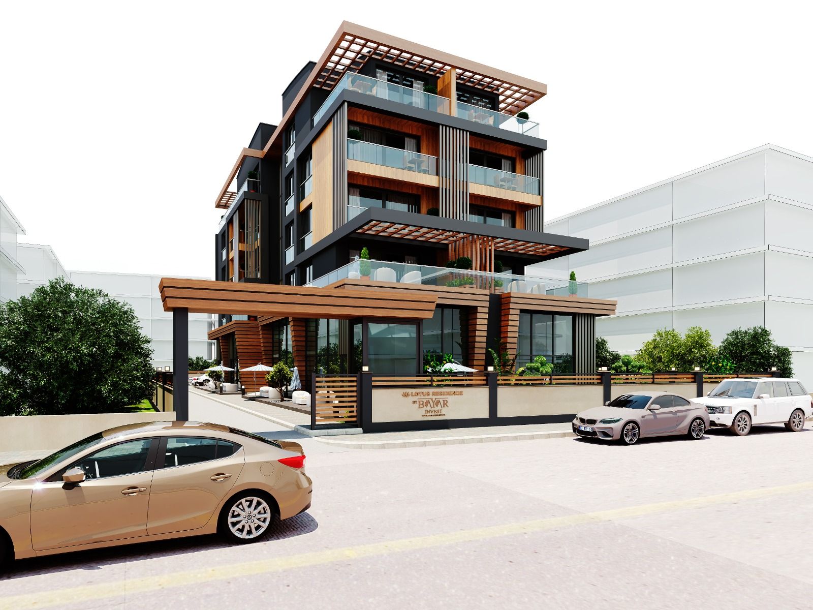Apartments in boutique project in Antalya, Altintash district