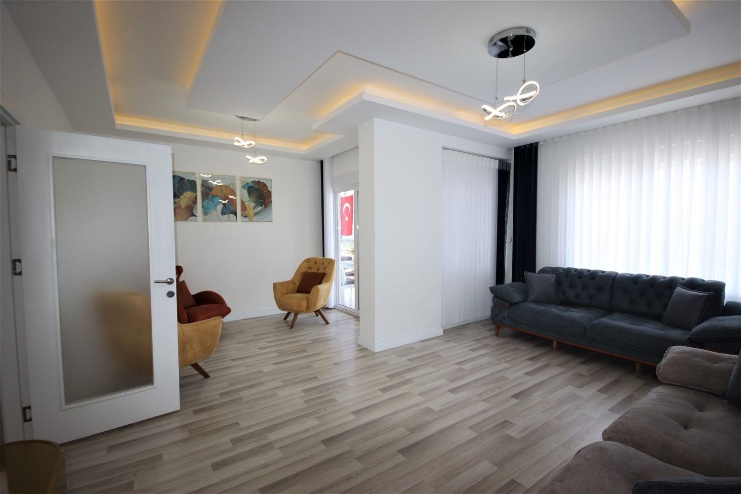 Large duplex apartment in Ciplakli distrift, Alanya