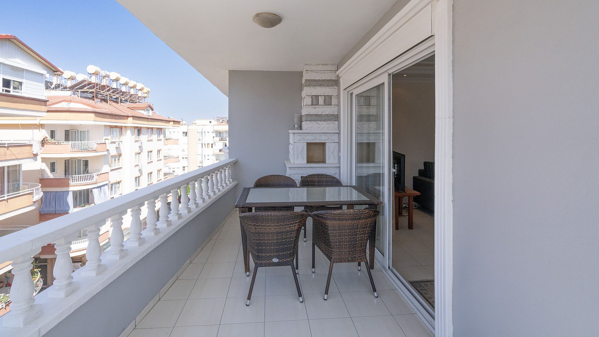 Penthouse apartment in the center of Oba district, 300 m from the sea