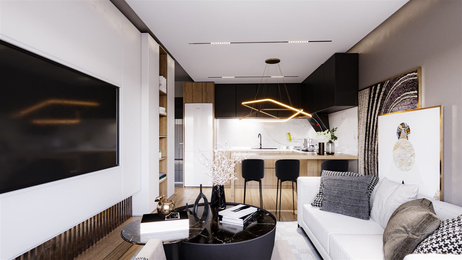 New apartments in modern residential complex - Gazipasa, Pazarci district
