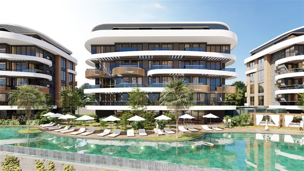 Apartments in premium project - Kestel, Alanya