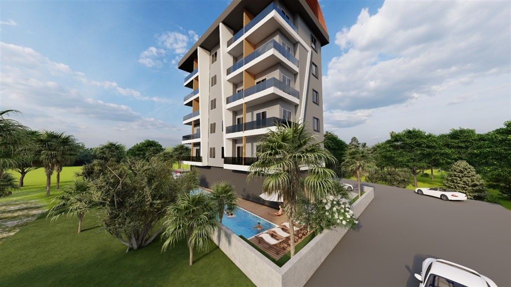 Apartments in new project - Avsallar, Alanya