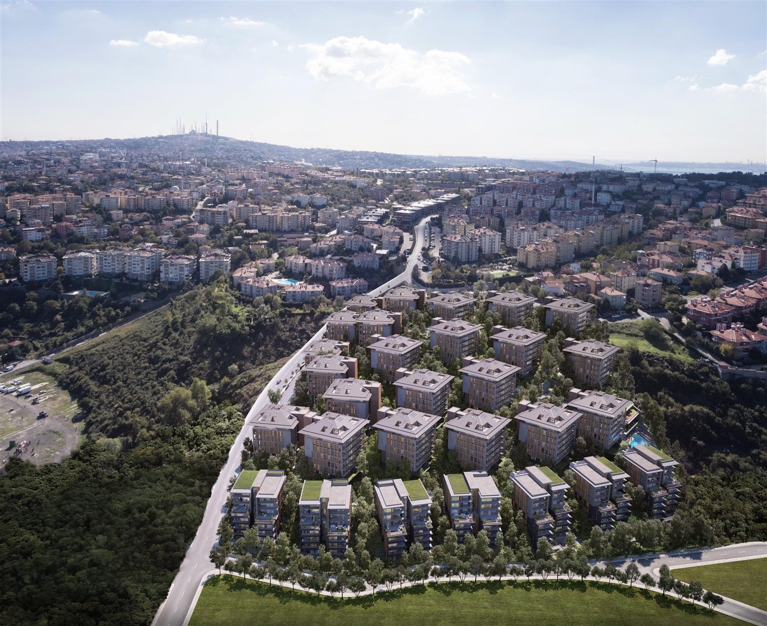 New project overlooking the Bosphorus