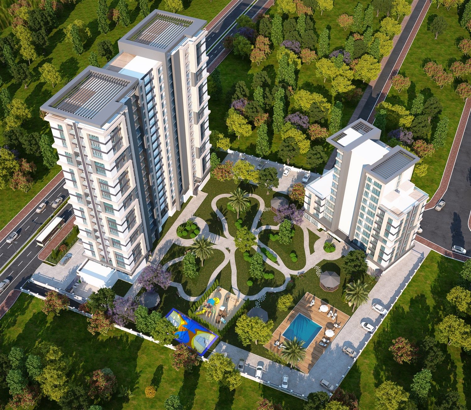 New apartments in Istanbul