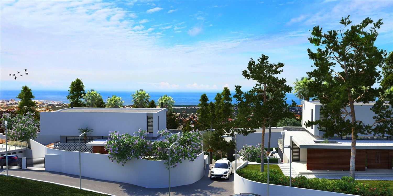 Exclusive complex of modern style villas in Bellapais district