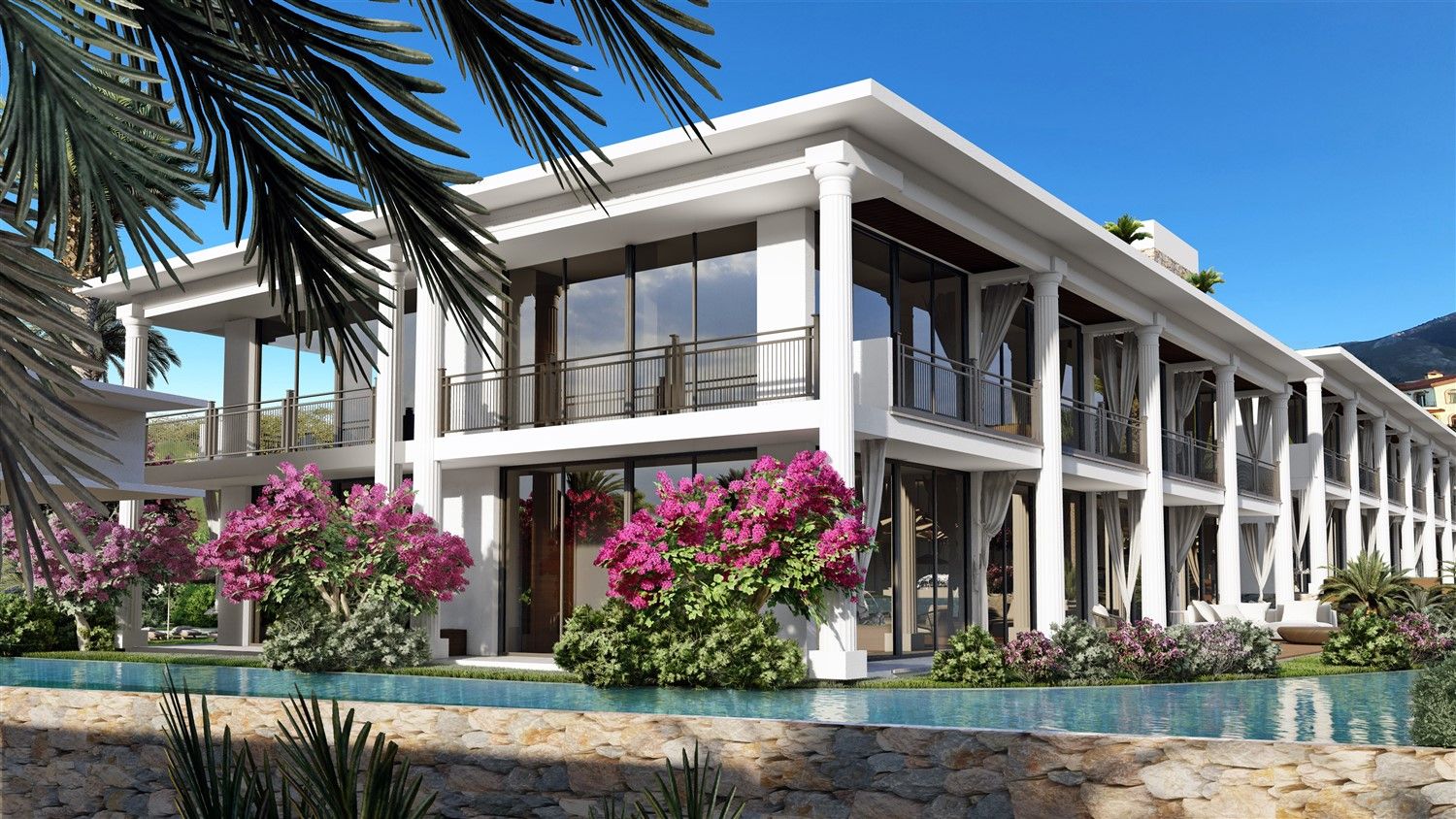 Ultra-lux class project on the first coastline in Northern Cyprus 