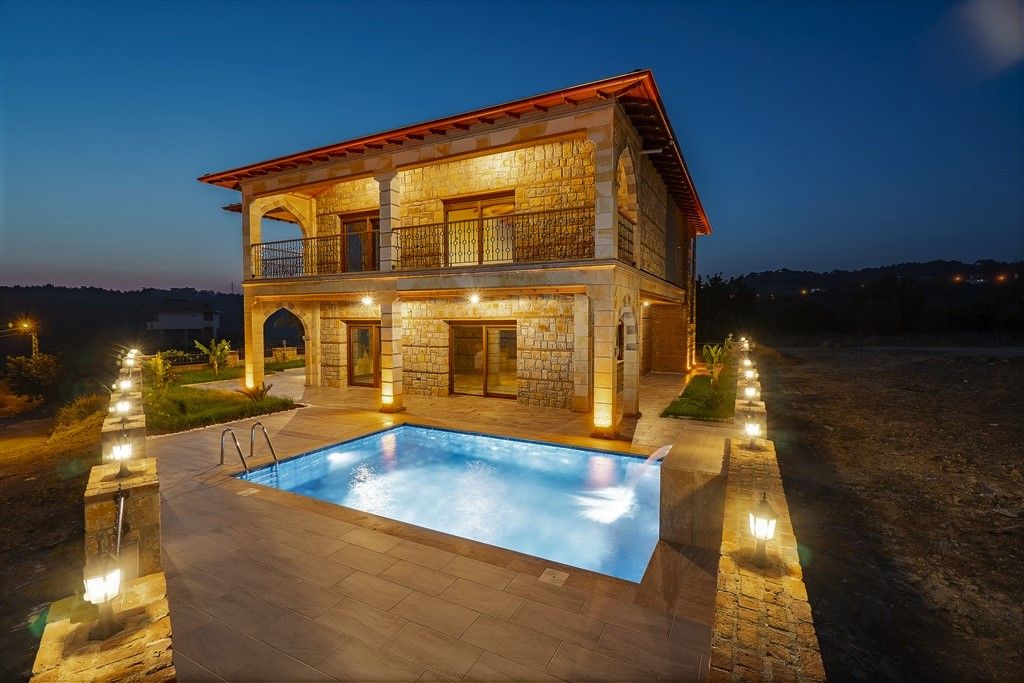 Luxurious panoramic villa for citizenship in Avsallar district