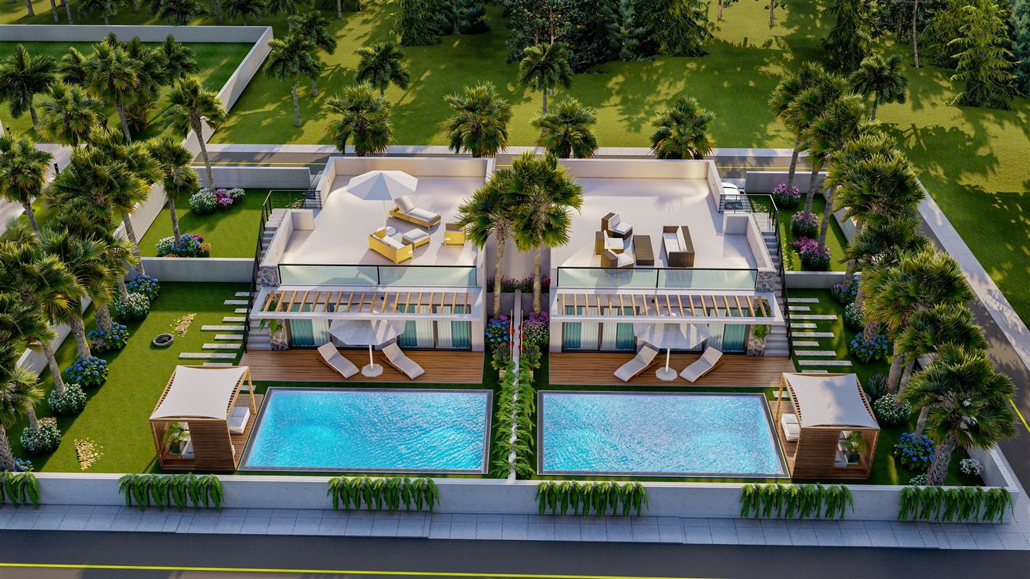 İnvestment project of luxury apartments in North Cyprus 