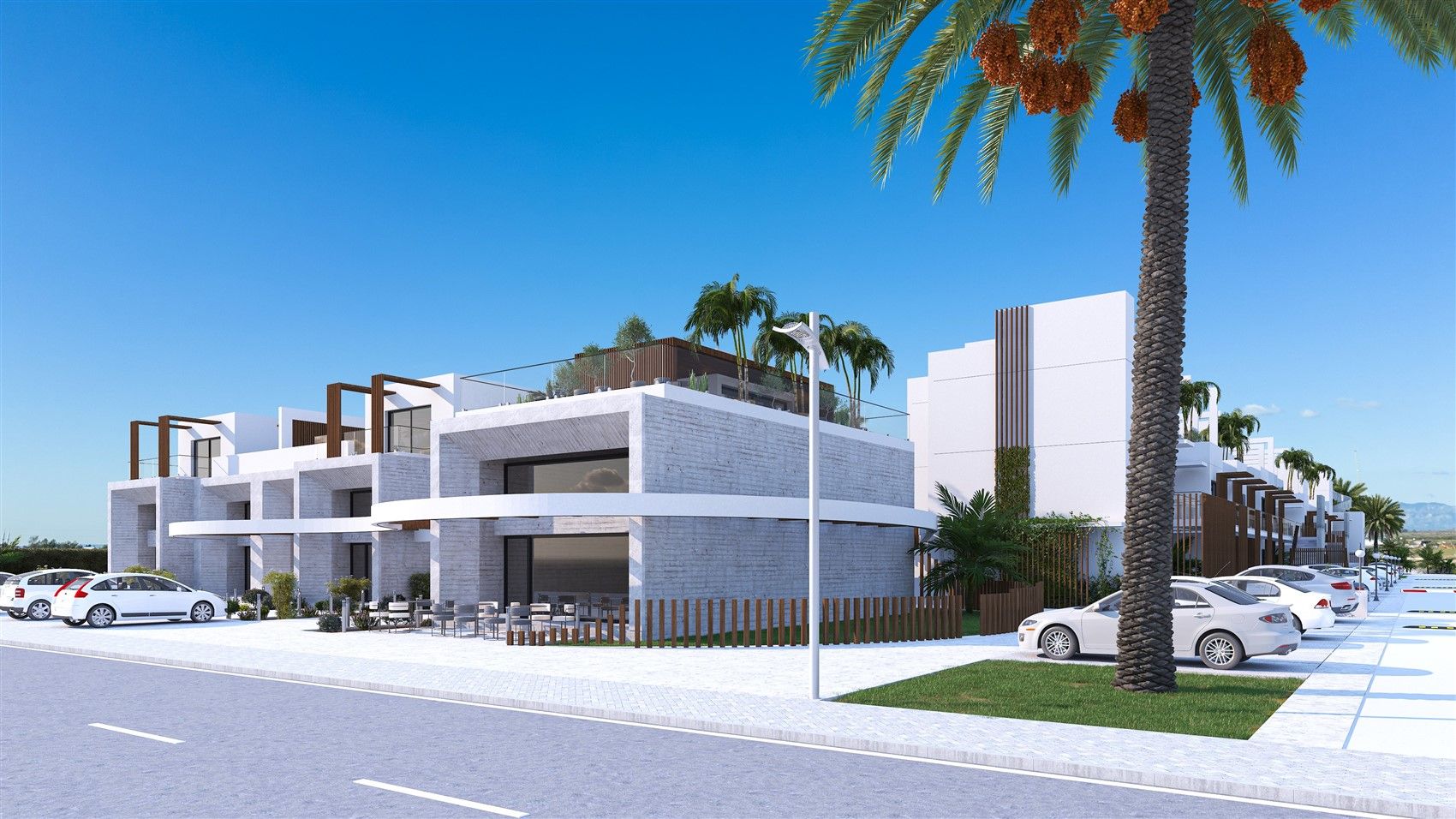 Modern residential complex in a few minutes from the sea in Northern Cyprus