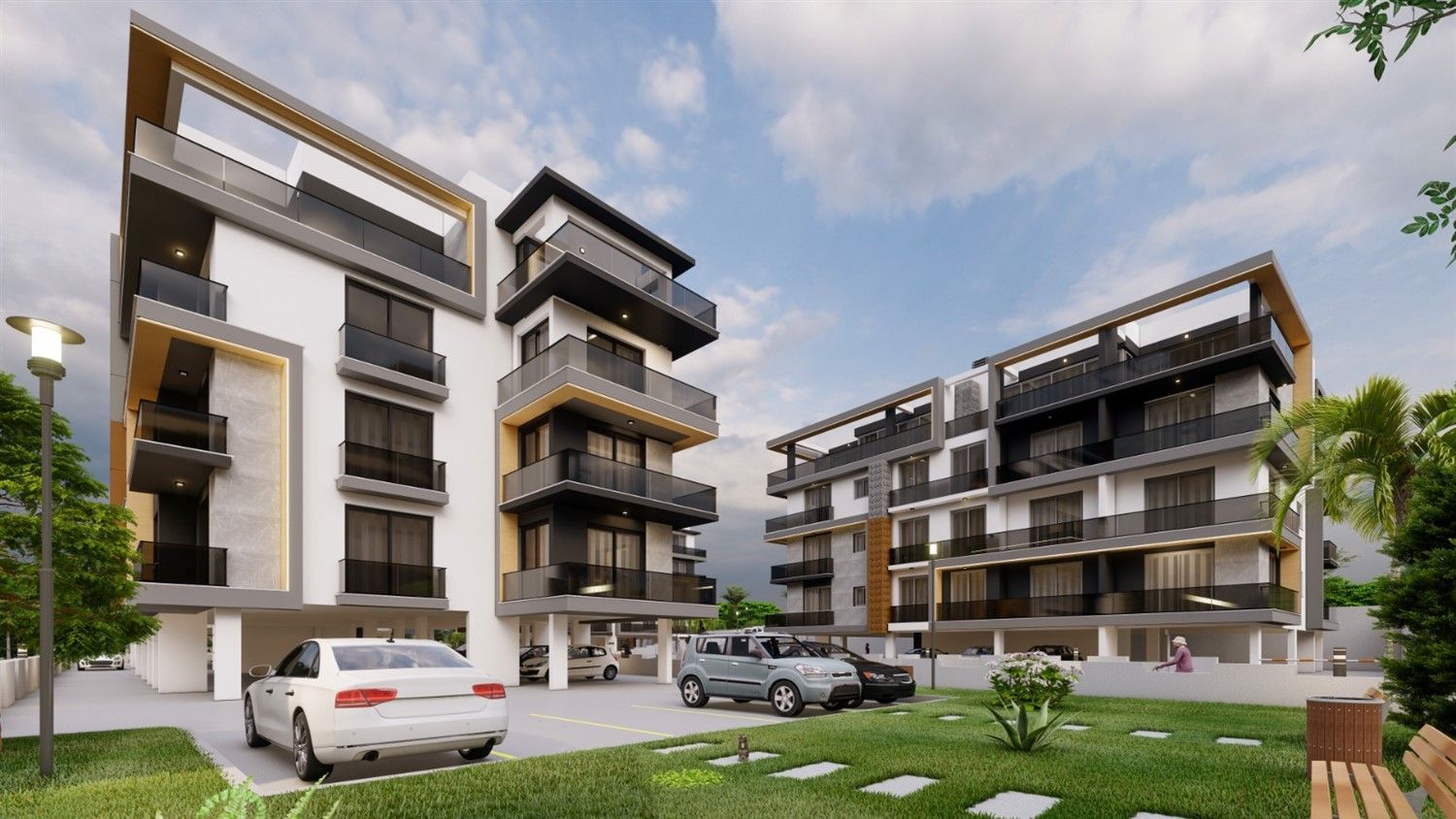 New apartment project in the center of Kyrenia