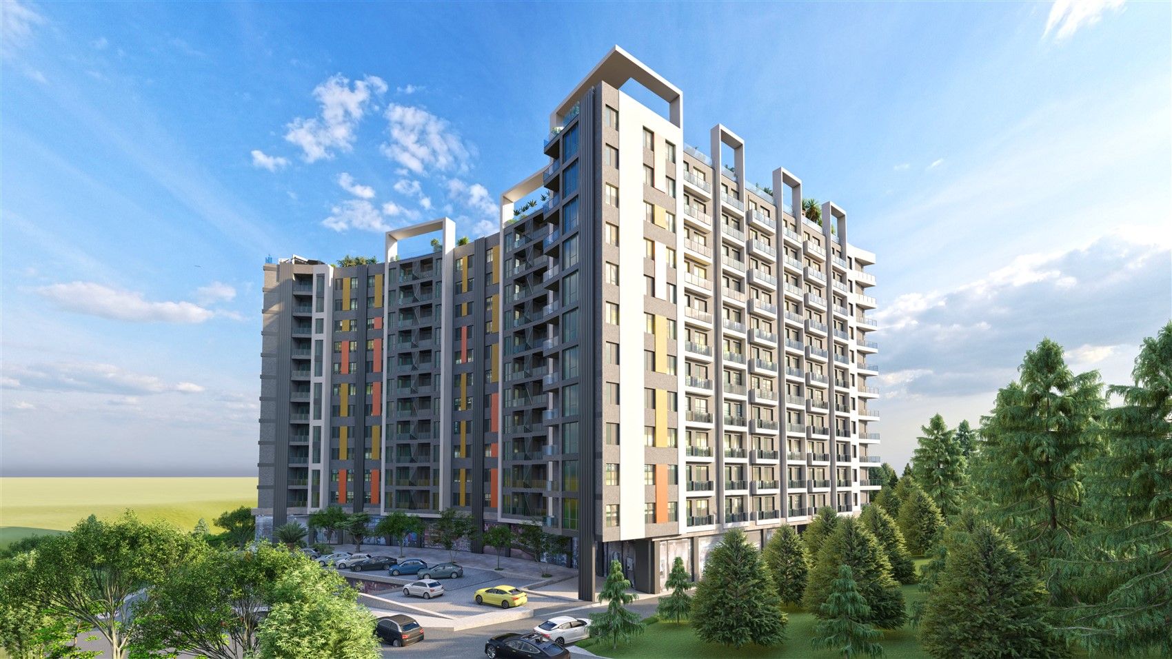 New sea view apartments in prestigious Beylikduzu district