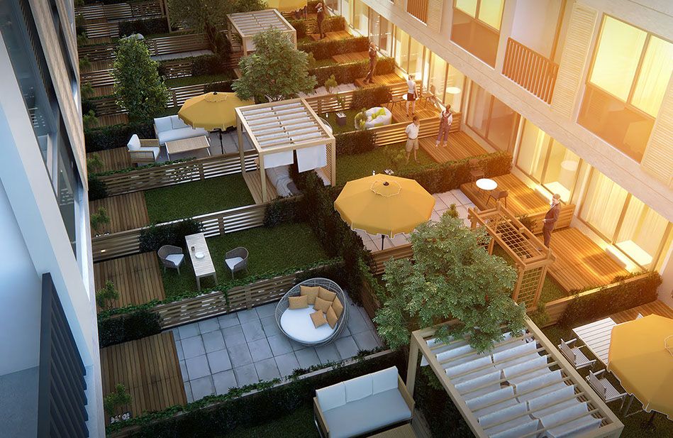 Apartments in a new residential complex near Taksim Square, Istanbul