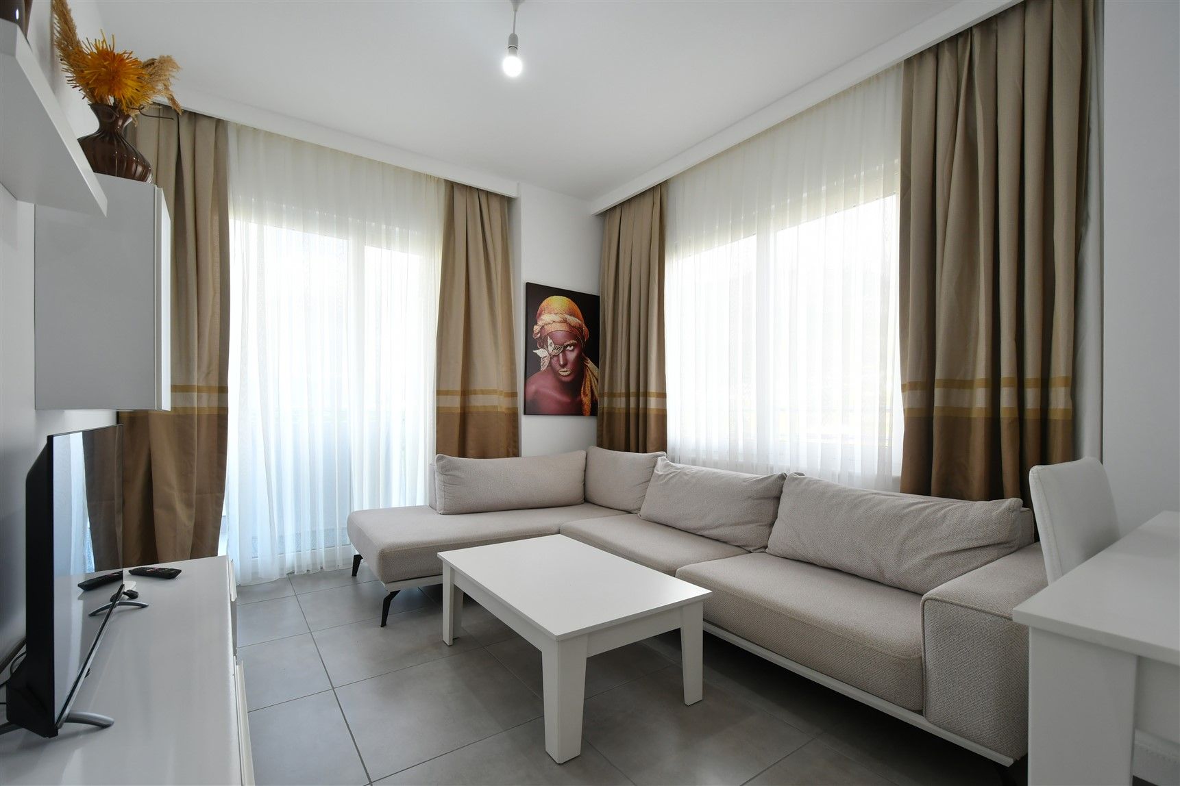Furnished apartment in an excellent location - popular Mahmutlar district