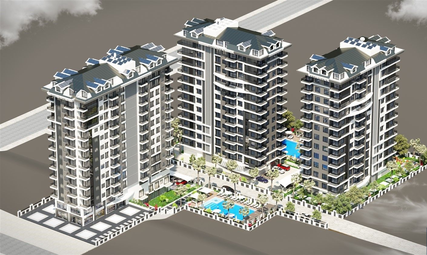 New apartments in good location - Mahmutlar, Alanya